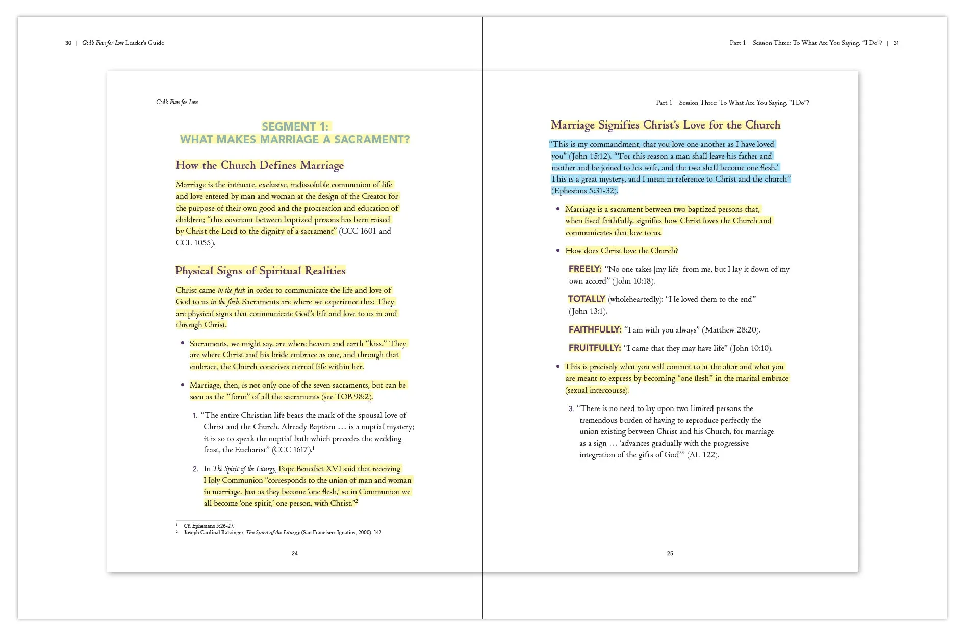 God's Plan for Love, Leader's Guide - Image 3