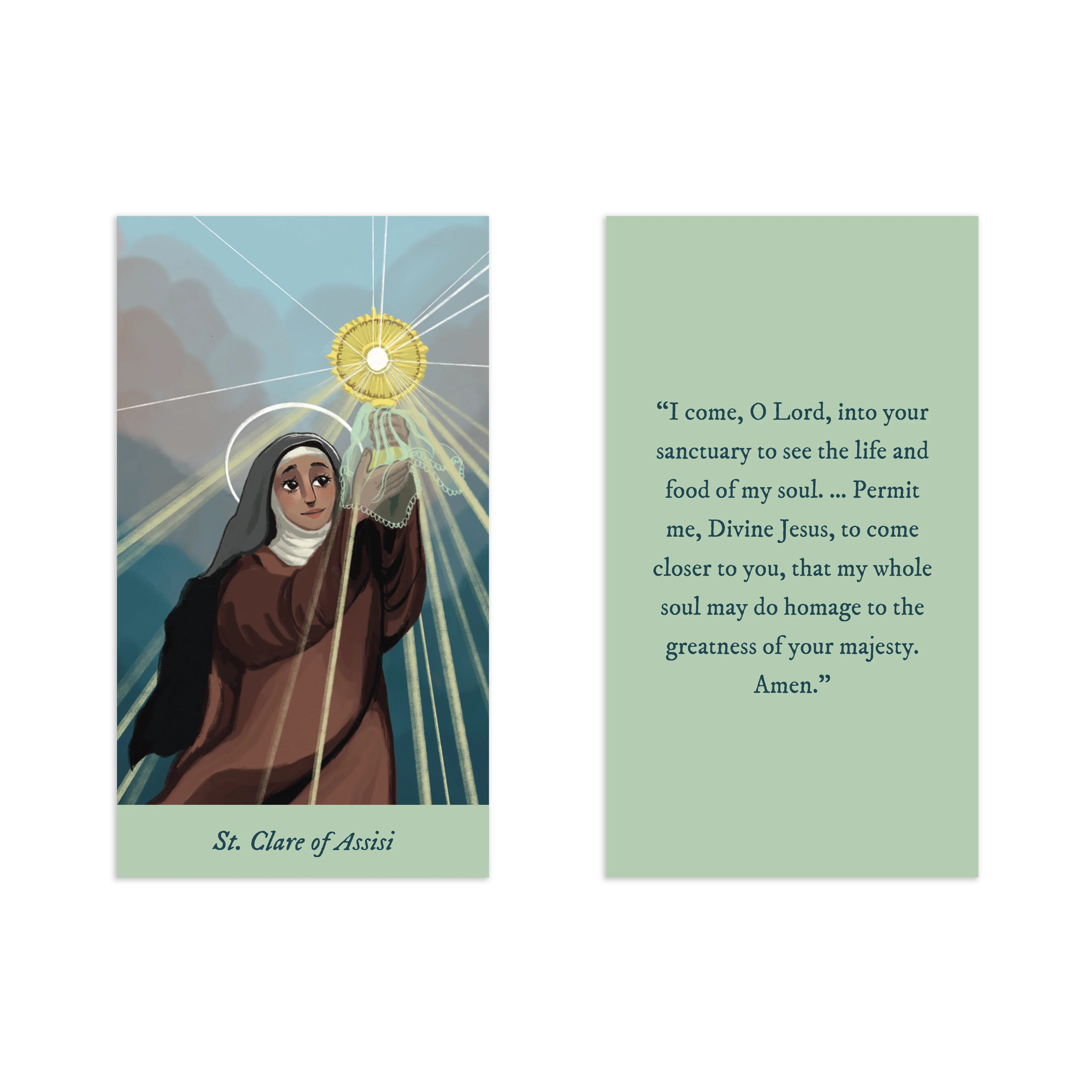 Received Saint Prayer Cards (10 Sets of 12 Cards) - Image 6