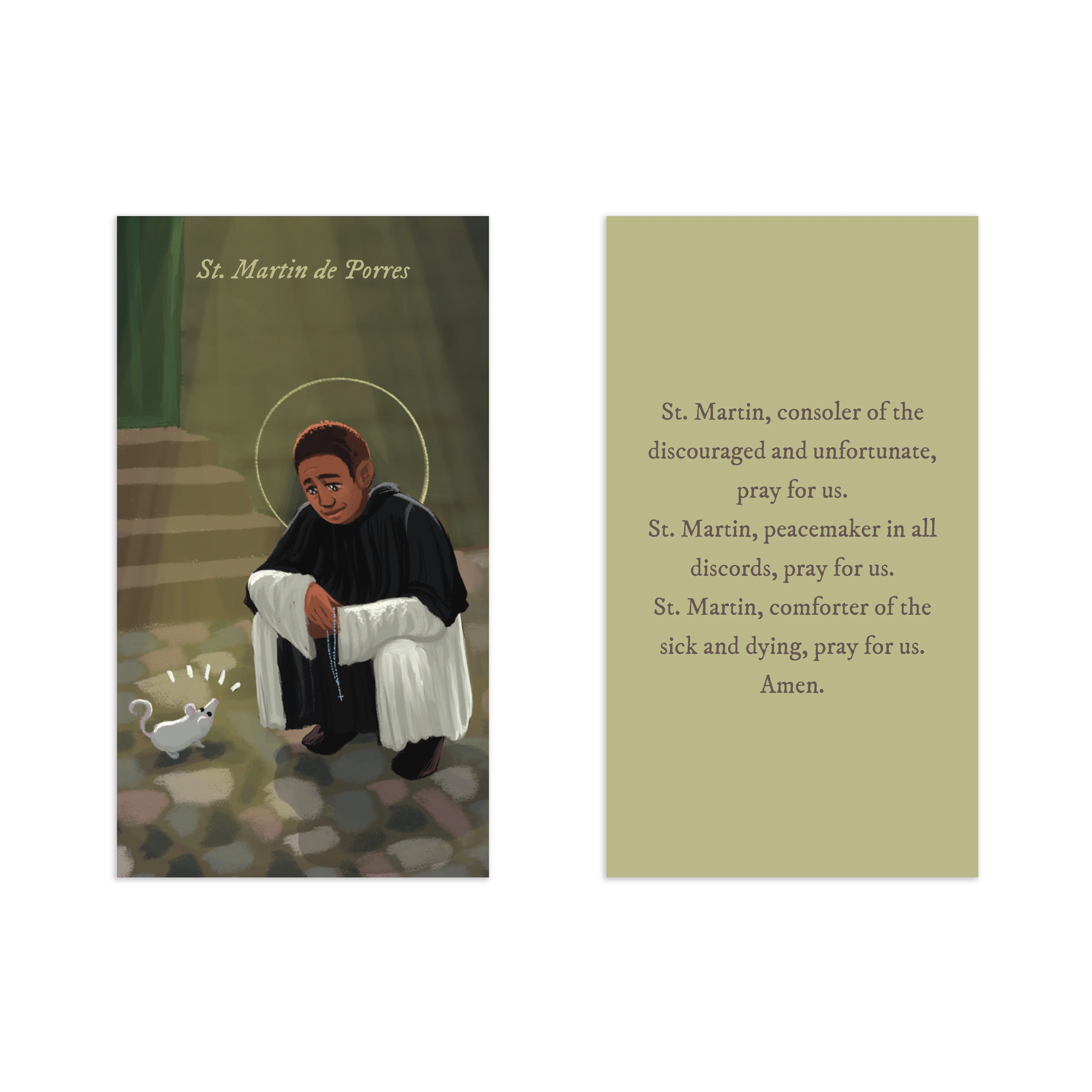 Received Saint Prayer Cards (10 Sets of 12 Cards) - Image 7