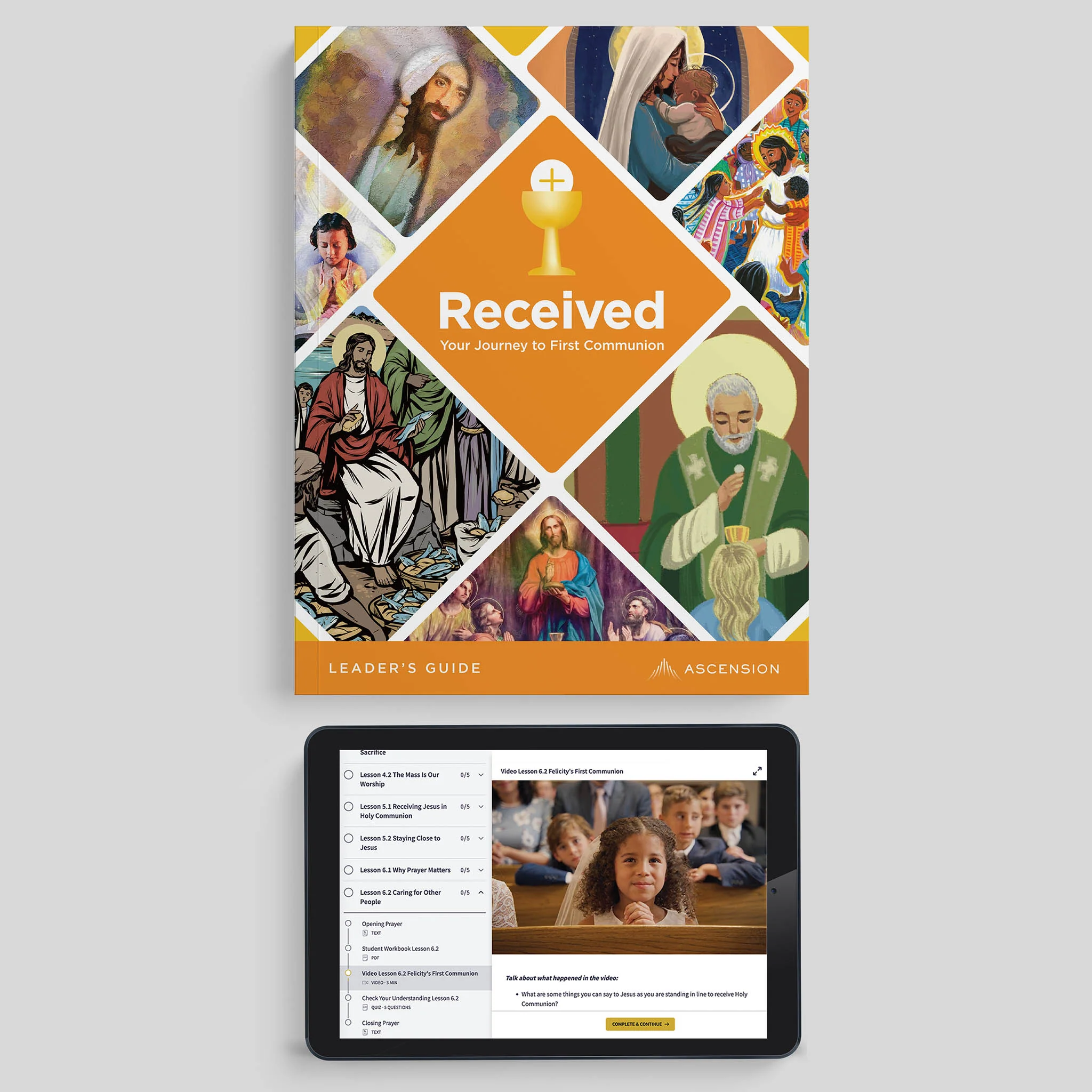 Received First Edition: Your Journey to First Communion Leader's Guide (Includes Online Leader's Access) - Image 3